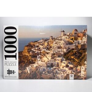 Mindbogglers Santorini Greek Islands 1000 Piece Jigsaw Puzzle Hinkler NEW